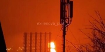 У краснодарському краї рф вибухи: горить ключовий вузол первинної переробки нафти на місцевому НПЗ