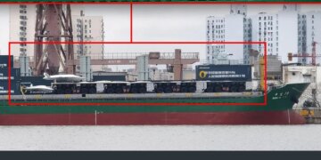 Китай переобладнав цивільне вантажне судно на носій ударних БпЛА з катапультою