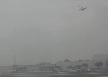 Біля літака Трампа помітили дрон, в аеропорту терміново ввели обмеження