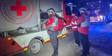 УЧХ працює на локаціях, постраждалих від російських повітряних атак у Харкові та Миколаєві