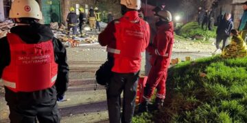 УЧХ працює на об’єктах, пошкоджених внаслідок атаки російських БпЛА в Одесі